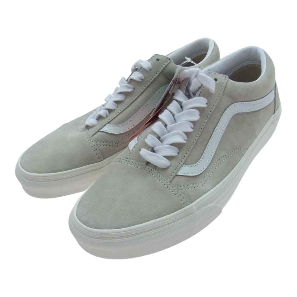 VANS バンズ VN0A5JMI94V OLD SKOOL PIG SUEDE OATMEAL  オールドスクール スエード ローカット スニーカー ベージュ系 26.5cm【新古品】【未使用】【中古】