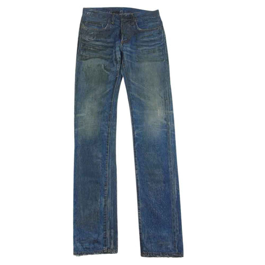 Dior ディオール エディ期 06AW 6HH1011524 ラスターコーティング 加工 デニムパンツ インディゴブルー系 28【中古】