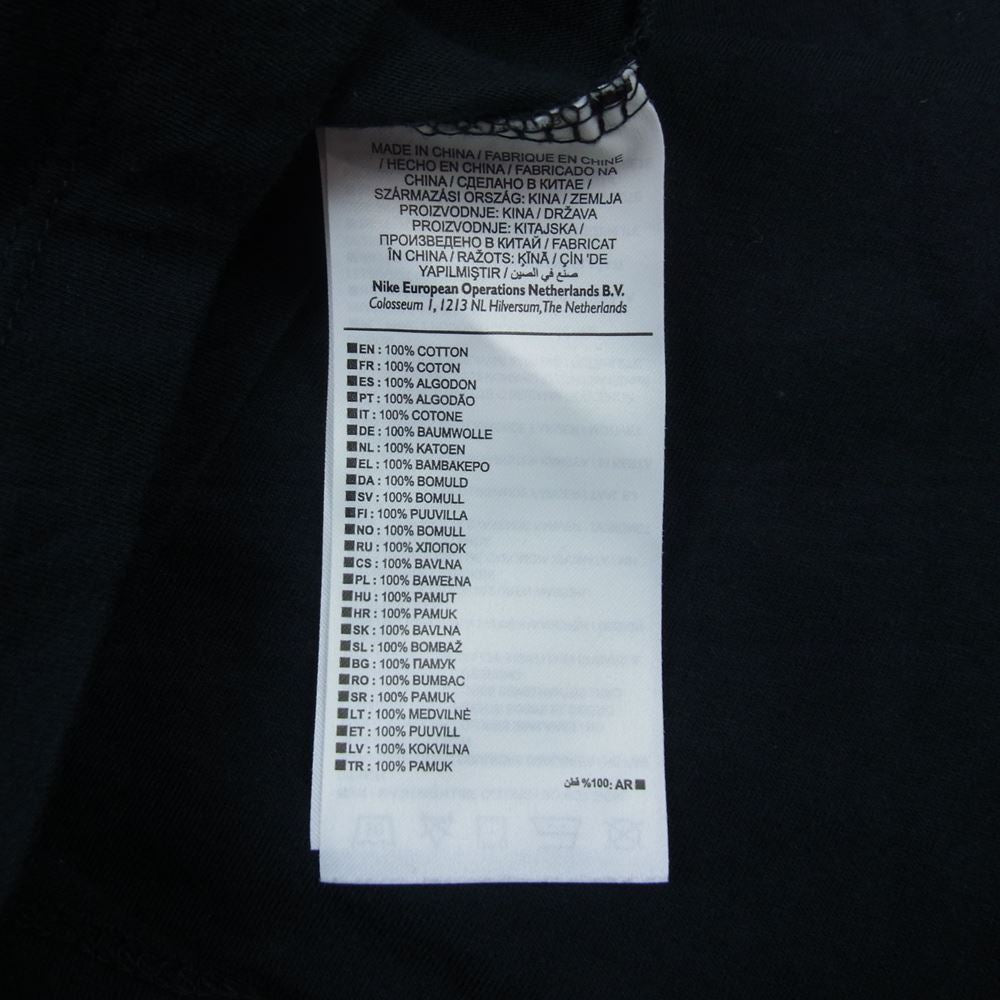 NIKE ナイキ BQ8382-010 Jordan x Paris Saint-Germain PSG ジョーダン パリサンジェルマン ロングスリーブ Tシャツ カットソー ブラック系 L【中古】