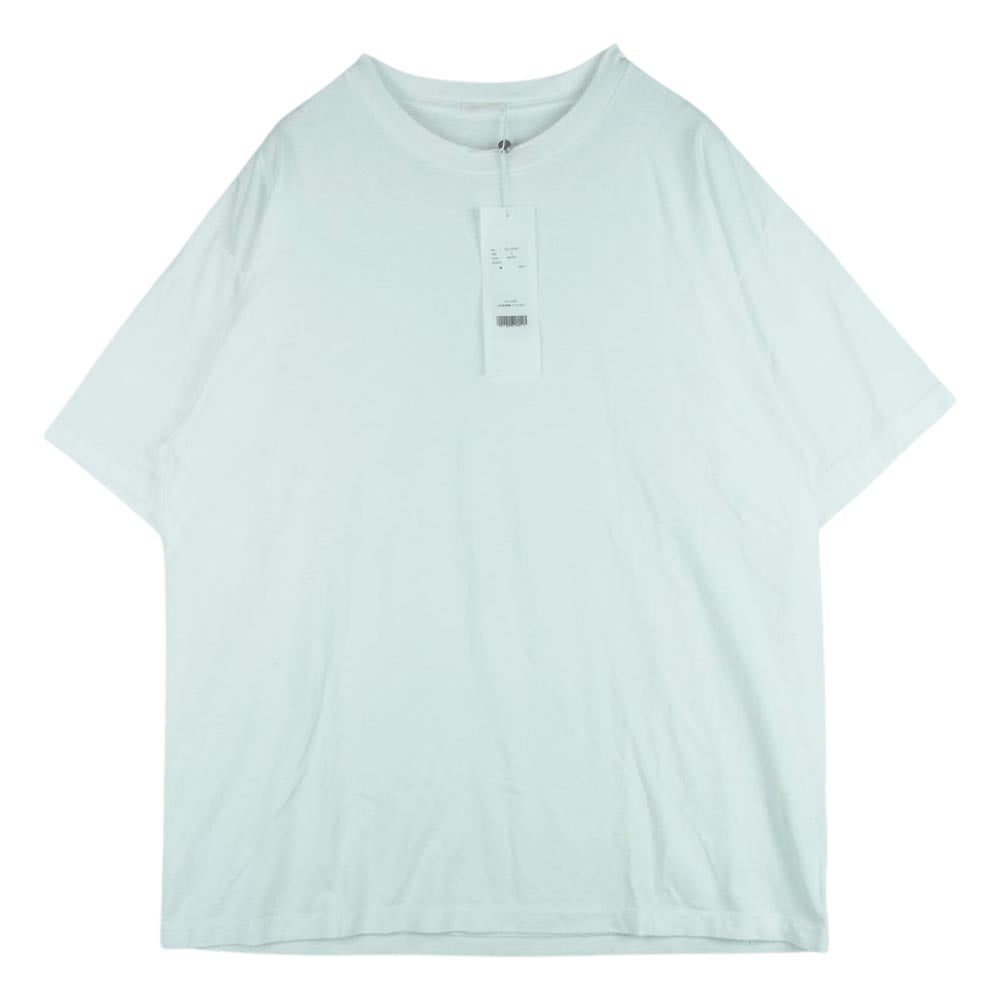 COMOLI コモリ 21SS T01-05007 空紡天竺 クルーネック 半袖 Tシャツ 日本製 ホワイト系 3【中古】