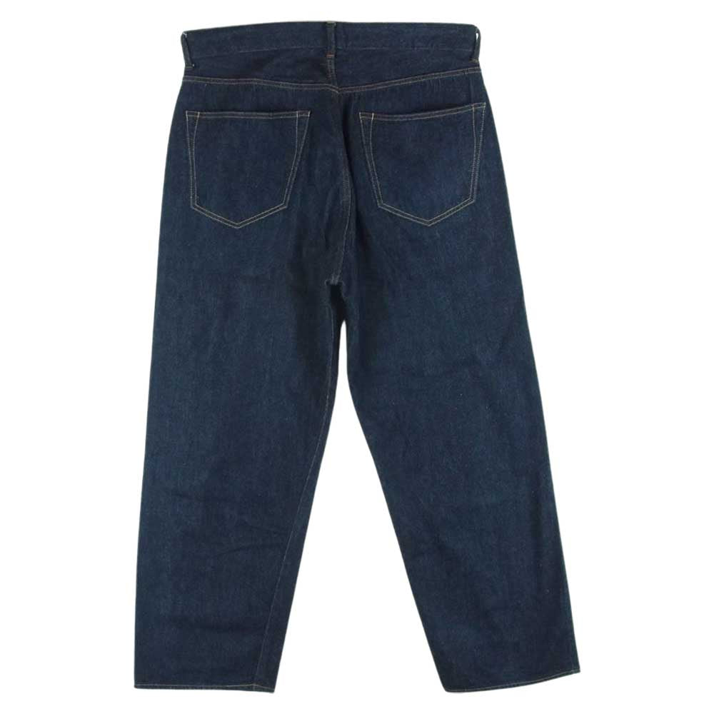 COMOLI コモリ 22AW W03-03003 デニム 5P パンツ コットン 日本製 インディゴブルー系 2【中古】