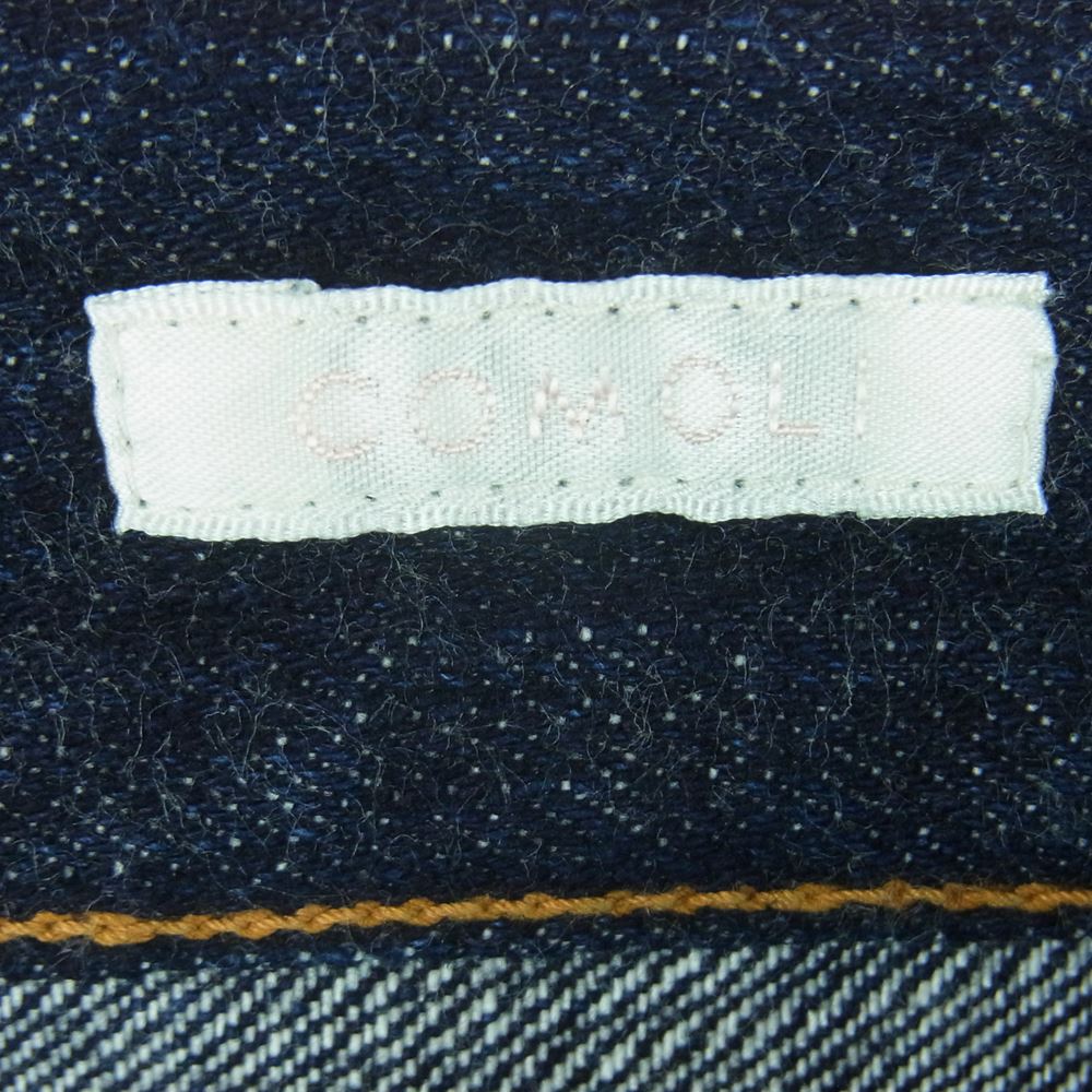 COMOLI コモリ 22AW W03-03003 デニム 5P パンツ コットン 日本製 インディゴブルー系 2【中古】