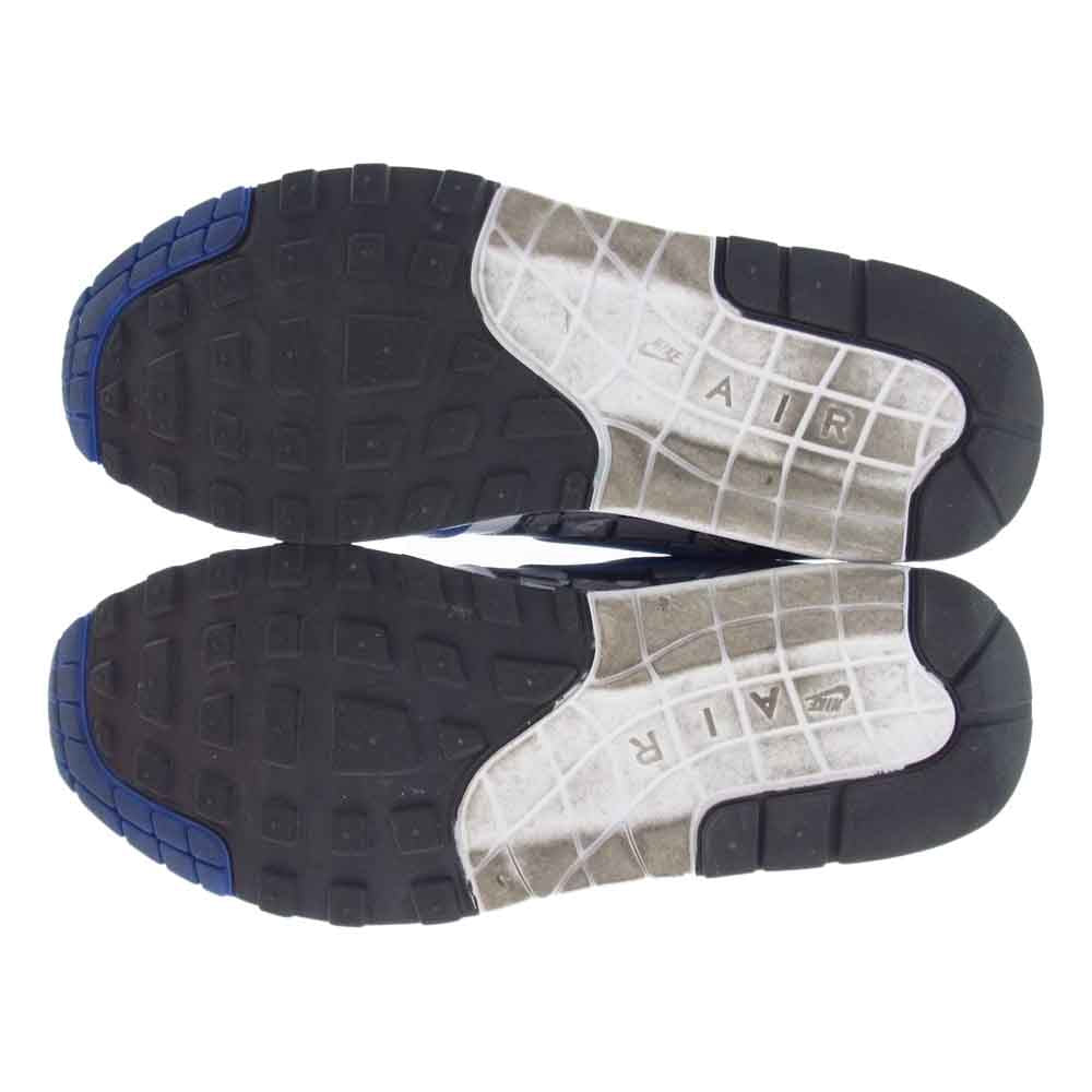 NIKE ナイキ AQ0927-100  AIR MAX 1 PRNT WE LOVE NIKE white game royal neutral grey ローカット スニーカー ホワイト系 ブルー系 グレー系 27.5cm【中古】