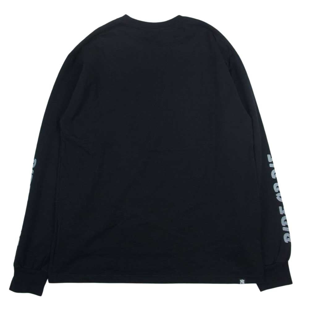 HYSTERIC GLAMOUR ヒステリックグラマー 02173CL04 MOTOR CHICK ロングスリーブ TEE 長袖 Ｔシャツ ブラック系 M【中古】