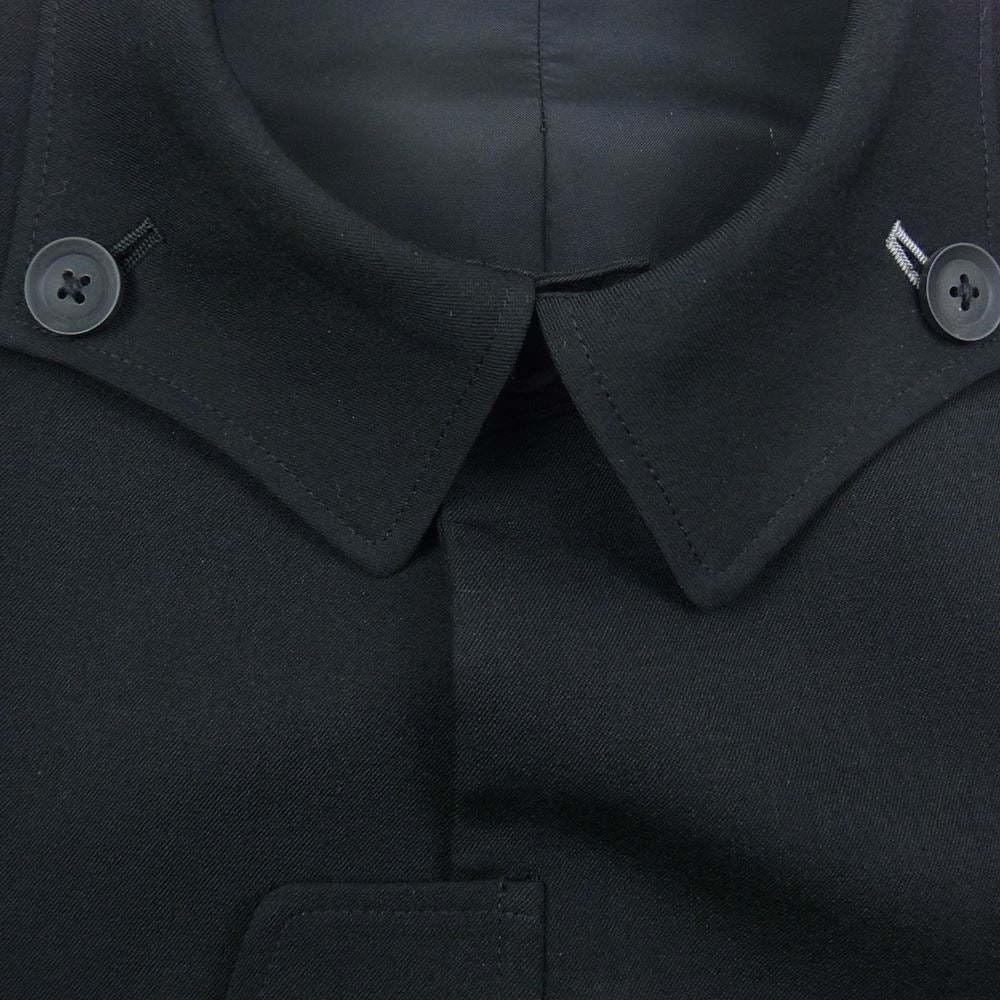 Yohji Yamamoto POUR HOMME ヨウジヤマモトプールオム 20SS HN-J63-100 ウールギャバ 角フラップ ジャケット Pocket Flap Blazer ブラック系 2【美品】【中古】