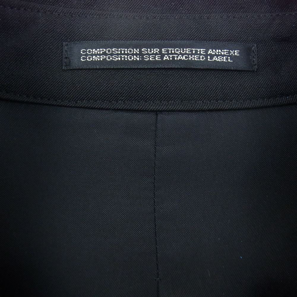 Yohji Yamamoto POUR HOMME ヨウジヤマモトプールオム 20SS HN-J63-100 ウールギャバ 角フラップ ジャケット Pocket Flap Blazer ブラック系 2【美品】【中古】