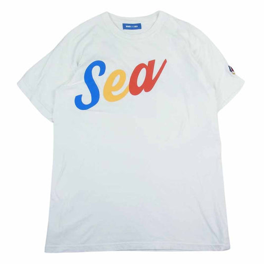 WIND AND SEA ウィンダンシー WDS-CS-229 SAIL-SEA-BOAT T-SHIRT 半袖 Tシャツ  ホワイト系 M【中古】
