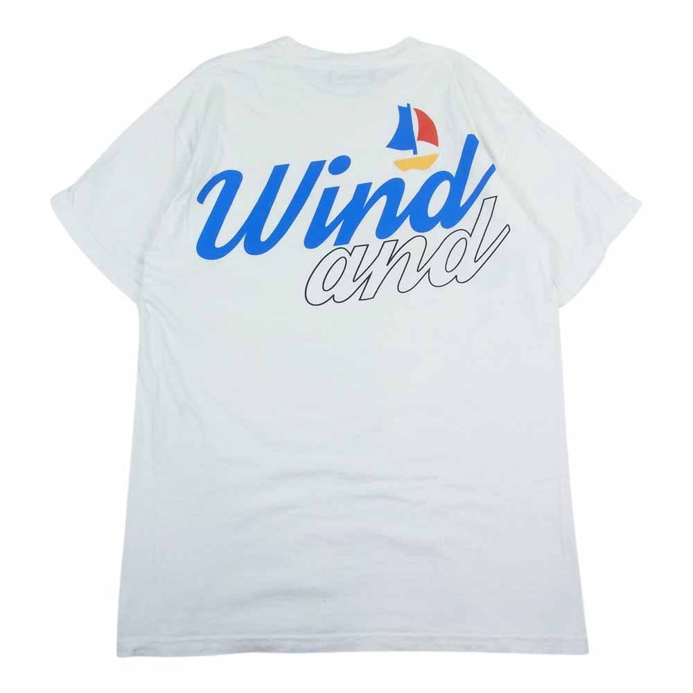 WIND AND SEA ウィンダンシー WDS-CS-229 SAIL-SEA-BOAT T-SHIRT 半袖 Tシャツ  ホワイト系 M【中古】