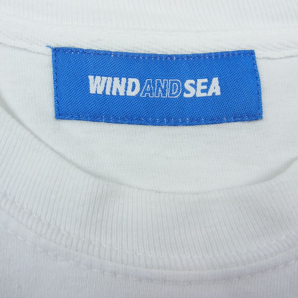 WIND AND SEA SEA S/S T-SHIRT "Navy Sand"