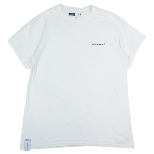 DESCENDANT ディセンダント 211ATDS-CSM02RS Apple Graphic SS Tee アップルプリント 半袖 Tシャツ  ホワイト系 1【中古】