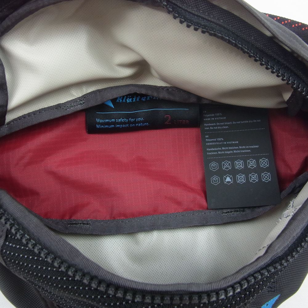KLATTERMUSEN クレッタルムーセン Eldner 2.0 Lumbarpack ウェストポーチ ボディバッグ グレー系【中古】