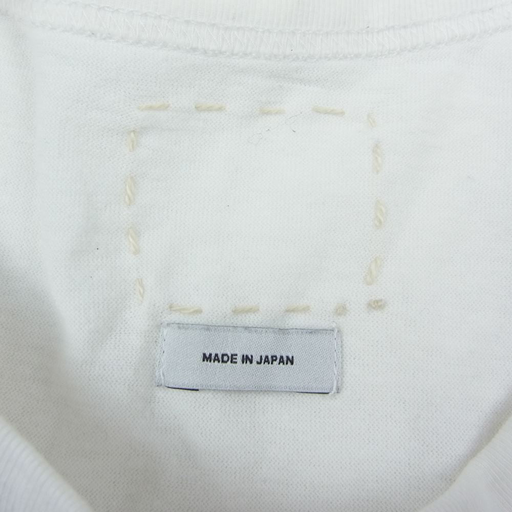 VISVIM ビズビム  17SS  DRY VNTG CREW S/S YOKOSO ヨウコソ プリント 半袖 クルーネック Tシャツ ホワイト系 2【中古】