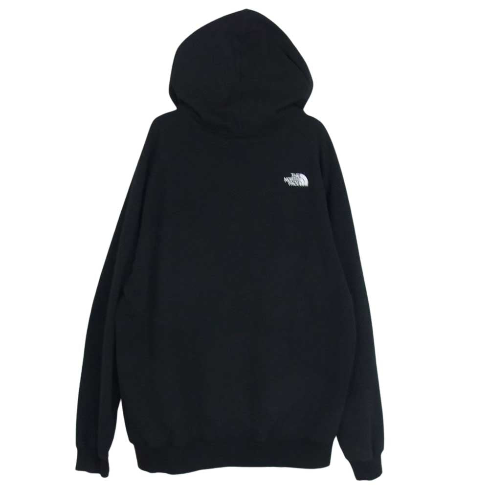THE NORTH FACE ノースフェイス NT11965 RAGE SWEAT HOODIE 刺繍 プルオーバー パーカー ブラック系 L【中古】