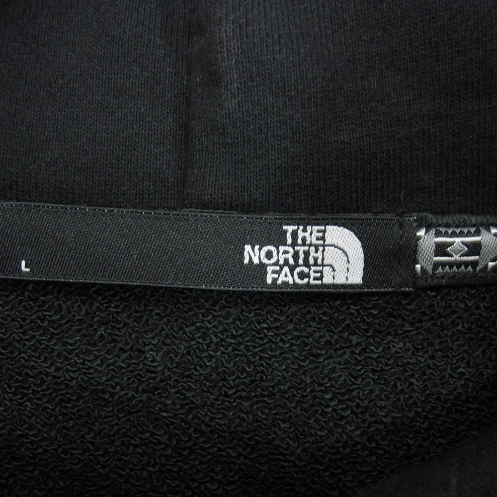 THE NORTH FACE ノースフェイス NT11965 RAGE SWEAT HOODIE 刺繍 プルオーバー パーカー ブラック系 L【中古】