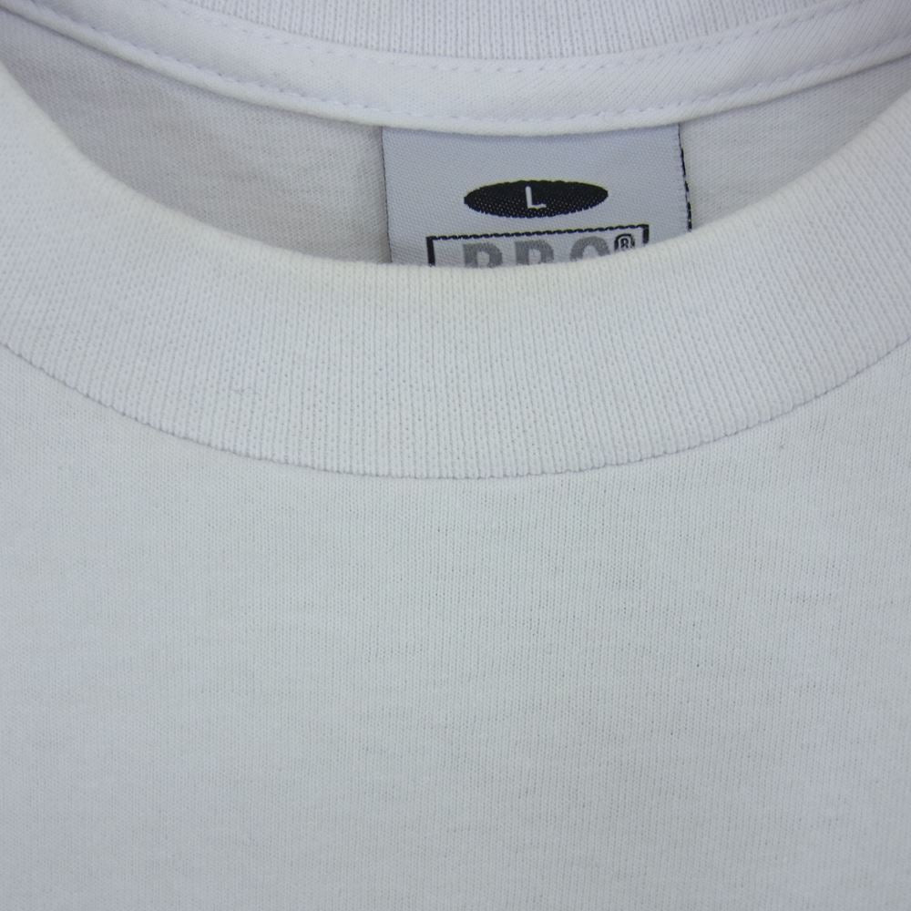 TENDERLOIN テンダーロイン T-TEE JC PRO CLUB キリスト プロクラブ プリント T シャツ ホワイト系 L【中古】