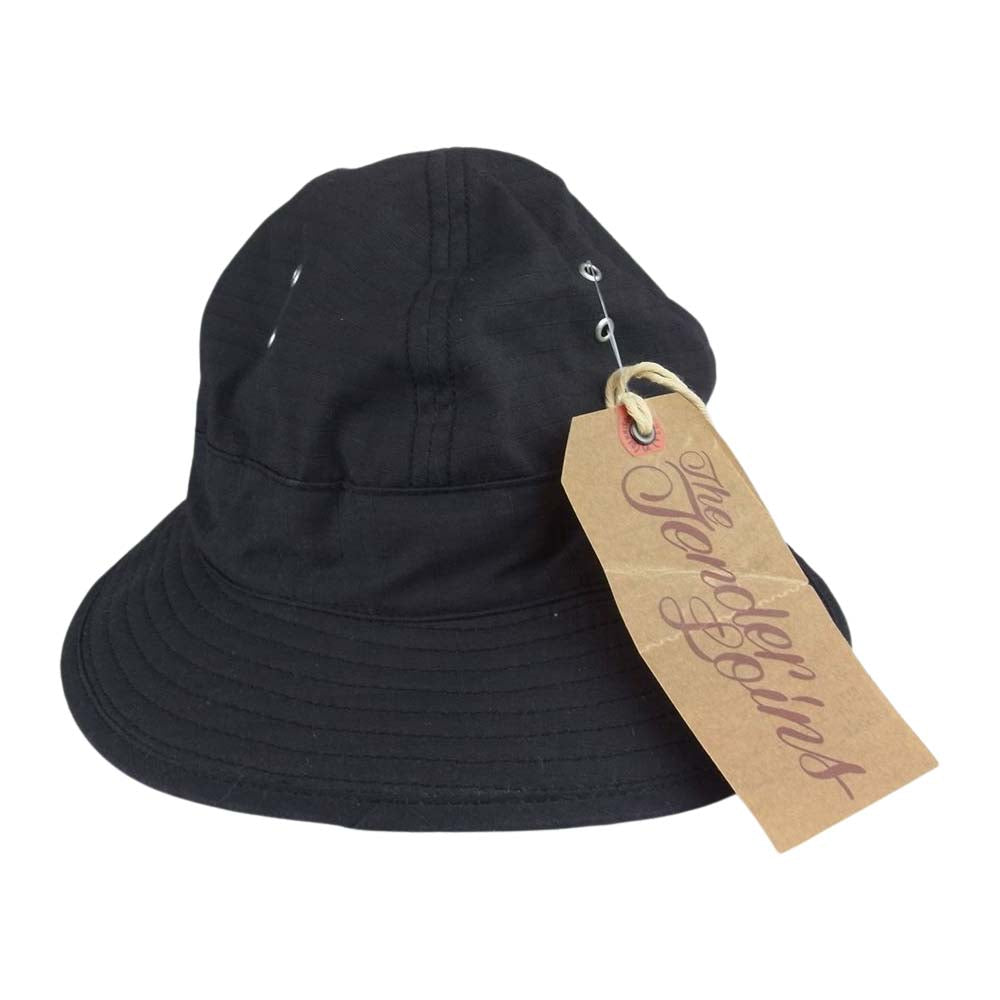 TENDERLOIN テンダーロイン 22SS JUNGLE HAT RIP STOP ジャングル ハット  ブラック系 OS【中古】