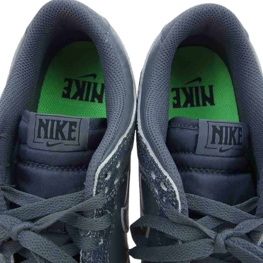 NIKE ナイキ DQ7681-001 DUNK LOW HALLOWEEN ダンク ロー ハロウィーン ローカット スニーカー グレー系 26cm【中古】