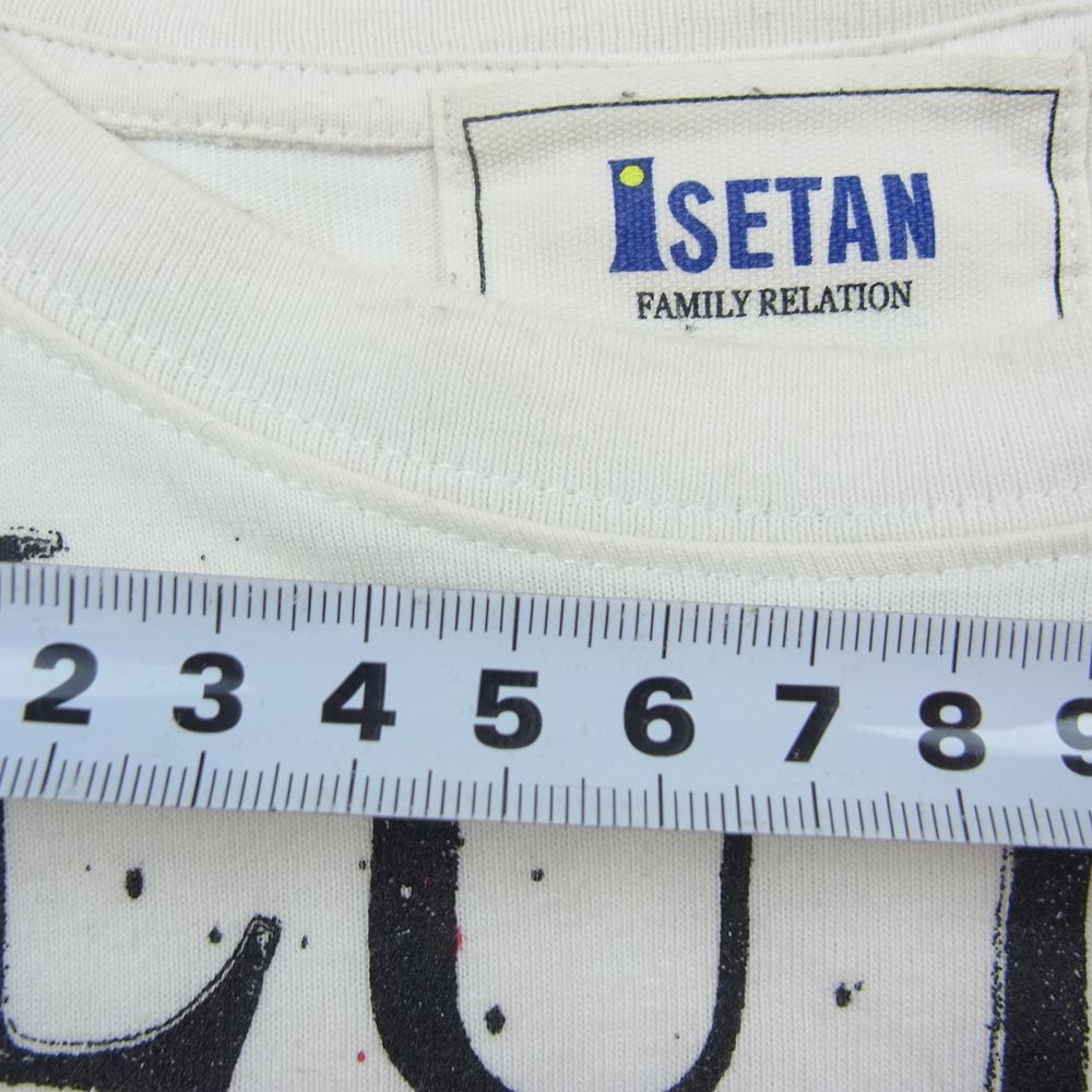 GLADHAND & Co. グラッドハンド ISETAN 伊勢丹限定 CLUTCH MAGAZINE シェイクハンド ポケット プリント Tシャツ 半袖 ホワイト ホワイト系 XL【中古】