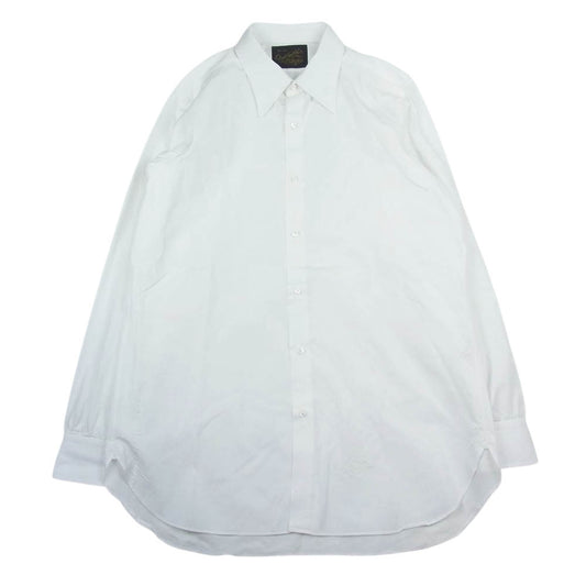 GLADHAND & Co. グラッドハンド スタンダードカラー シャツ 長袖 ホワイト ホワイト系 XL【中古】