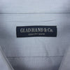GLADHAND & Co. グラッドハンド スタンダードカラー シャツ 長袖 グレー グレー系 XL【美品】【中古】