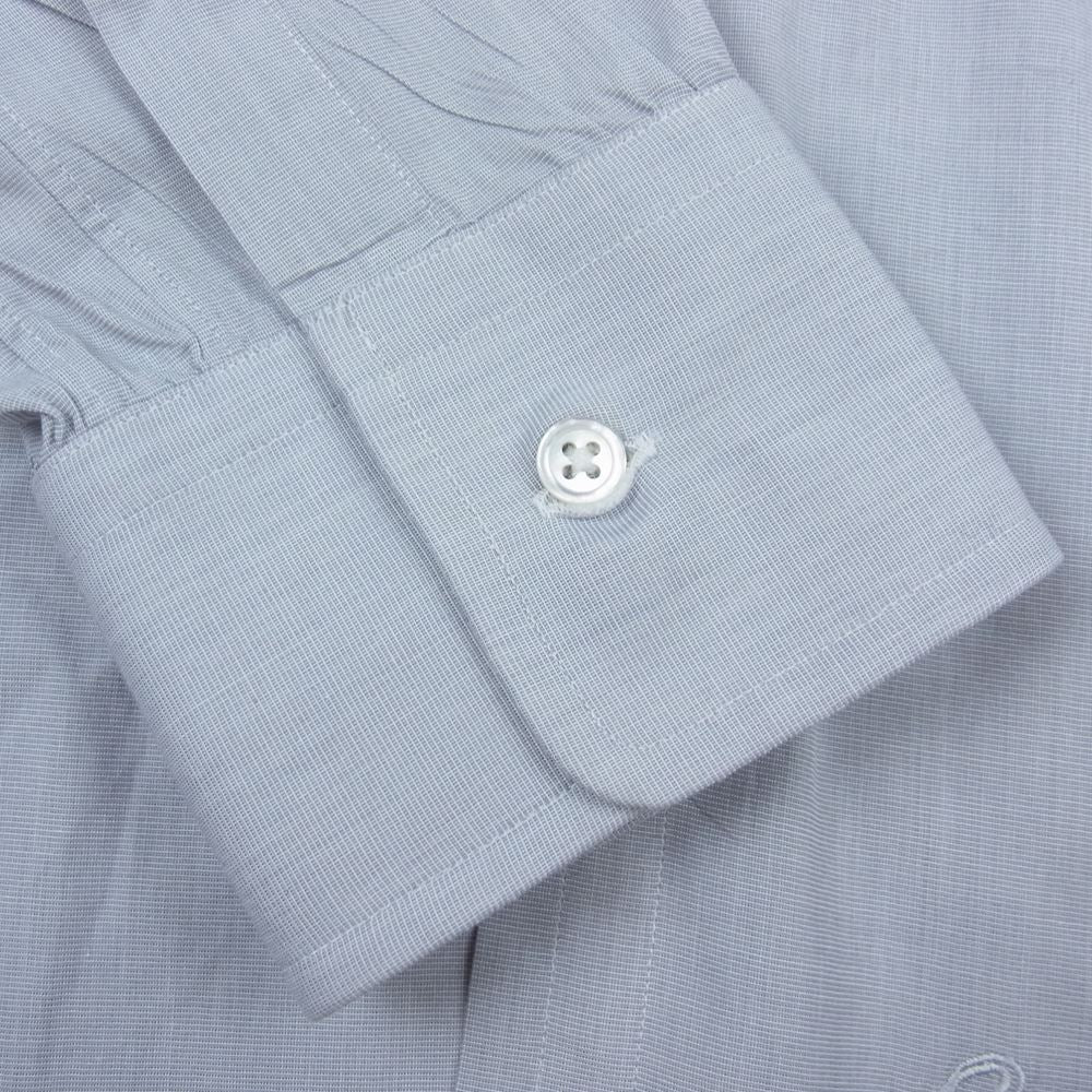 GLADHAND & Co. グラッドハンド スタンダードカラー シャツ 長袖 グレー グレー系 XL【美品】【中古】