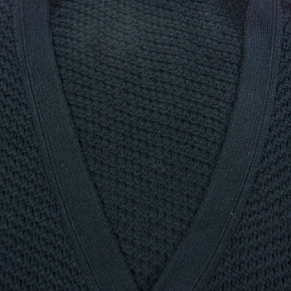 GANGSTERVILLE ギャングスタービル 23SS GSV-23-SS-19 HELL CAT - KNIT CARDIGAN コットン ワッペン カーディガン  ブラック系 XL【中古】