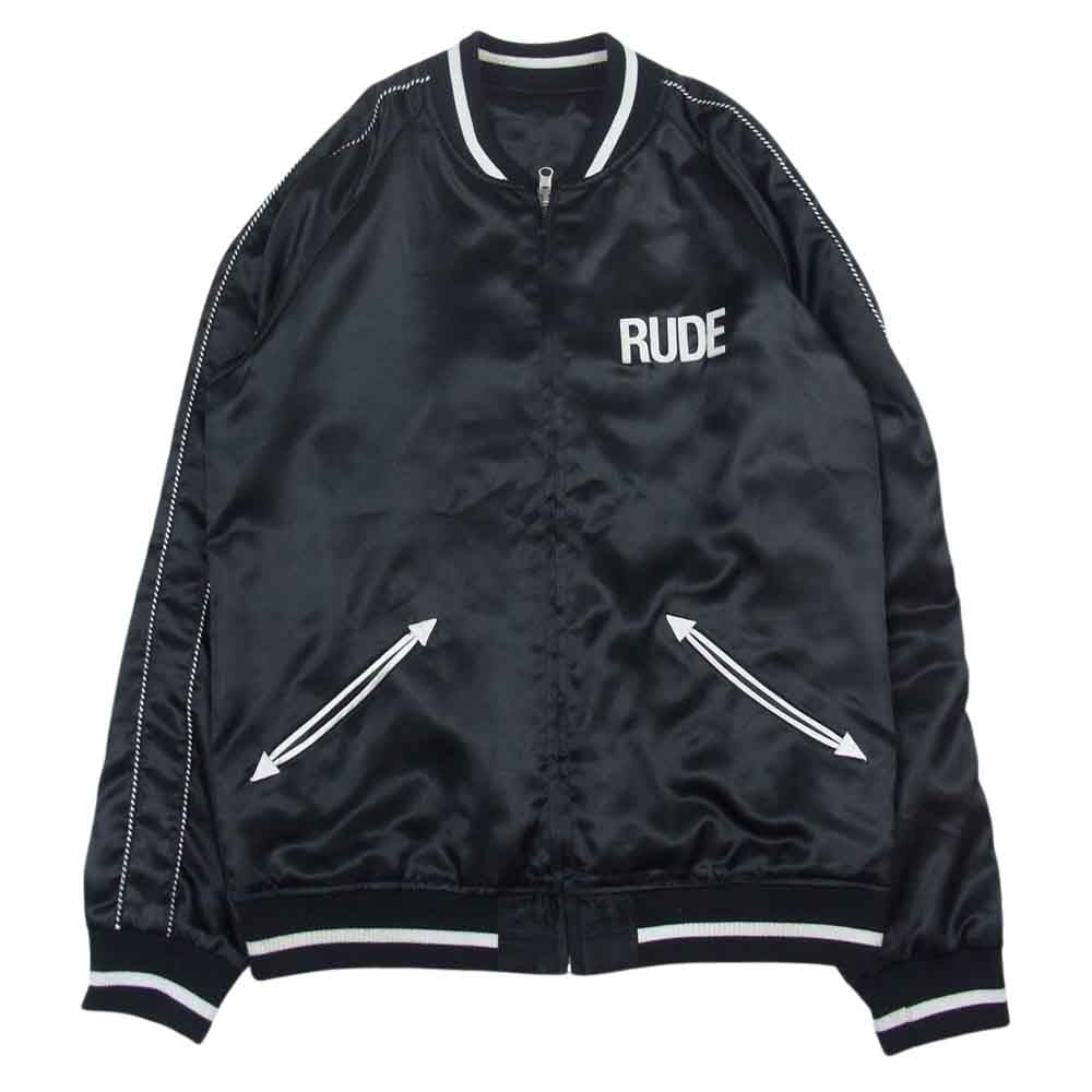 RUDE GALLERY ルードギャラリー 21SS マリア リバーシブル スカジャン ブラック系 5【中古】