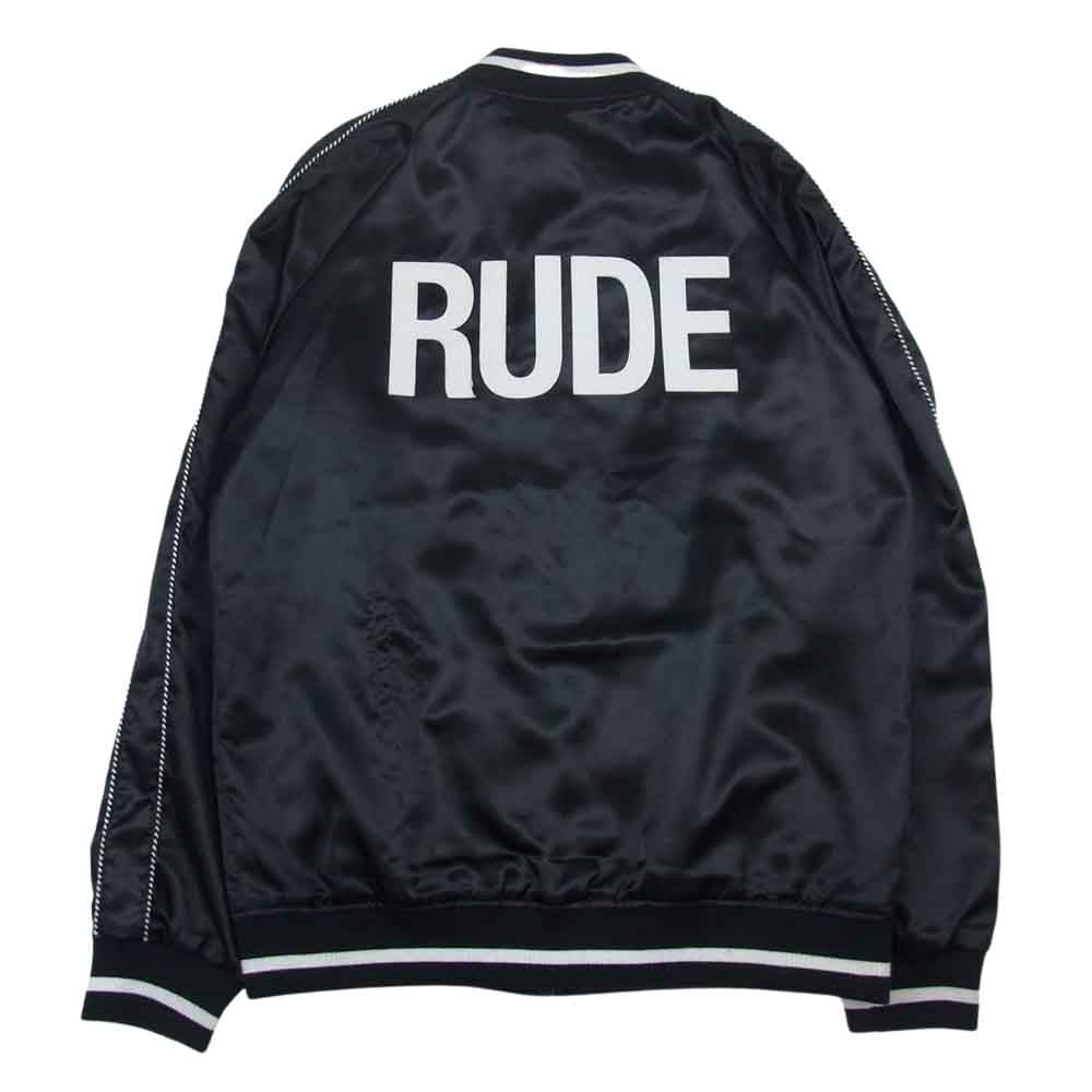 RUDE GALLERY ルードギャラリー 21SS マリア リバーシブル スカジャン ブラック系 5【中古】