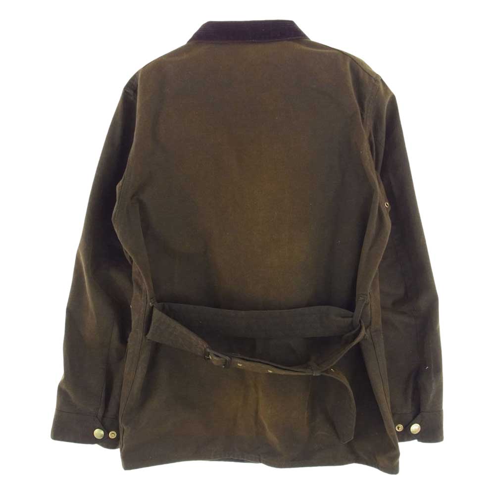 Barbour バブアー 英国製 国内正規品 MWX1016OL51 INTERNATIONAL SL JACKET インターナショナル オイルドジャケット ワックス コットン カーキ系 34【中古】