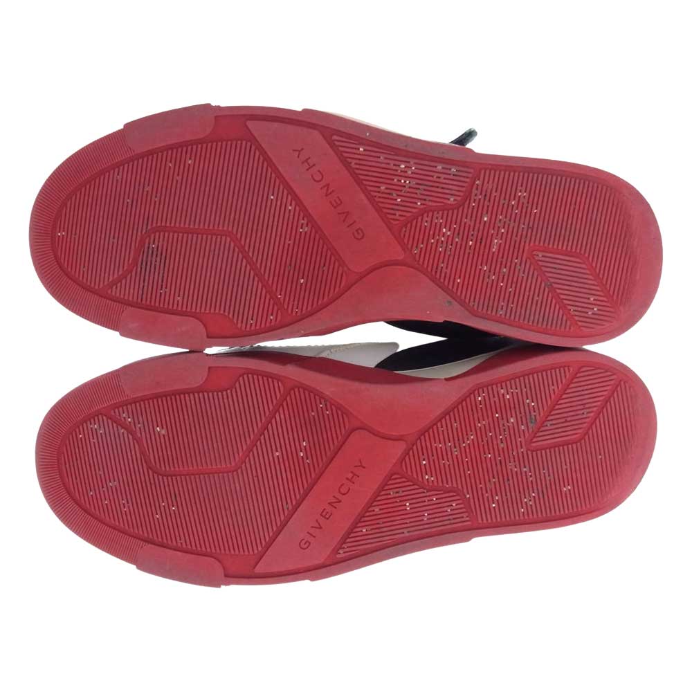 GIVENCHY ジバンシィ スター スタッズ レザー ハイカット スニーカー マルチカラー系 43【中古】