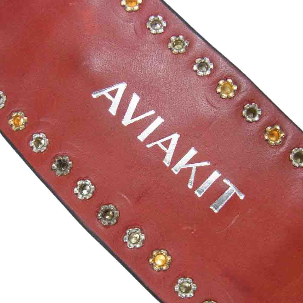 Lewis Leathers ルイスレザー SPADES STUDS BELT スペーズ スタッズ ベルト ブラック系 M【中古】
