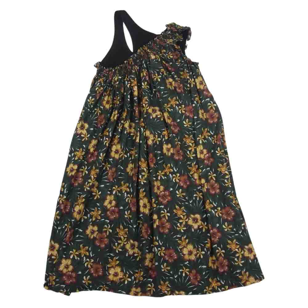 Yohji Yamamoto ヨウジヤマモト S89632 ノースリーブ フラワー ワンピース 花柄 マルチカラー系 2XS【中古】