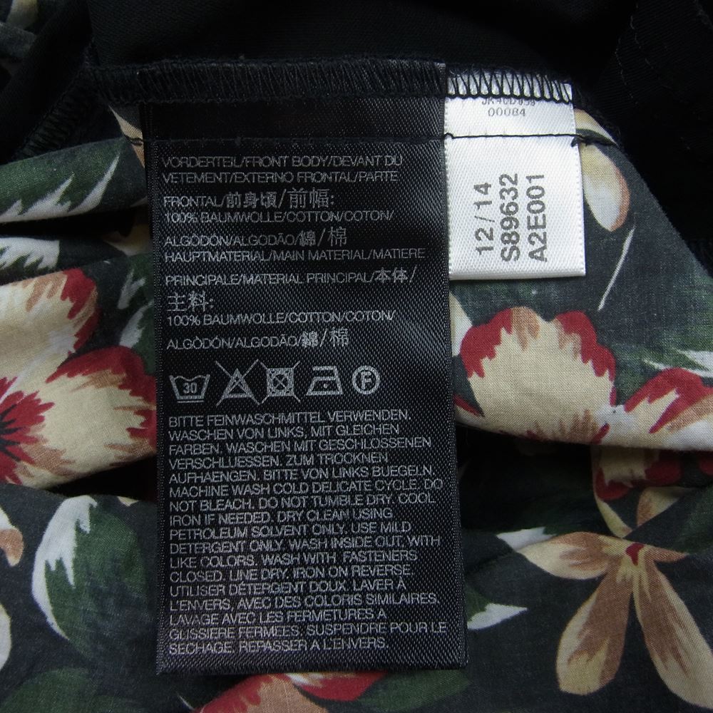 Yohji Yamamoto ヨウジヤマモト S89632 ノースリーブ フラワー ワンピース 花柄 マルチカラー系 2XS【中古】