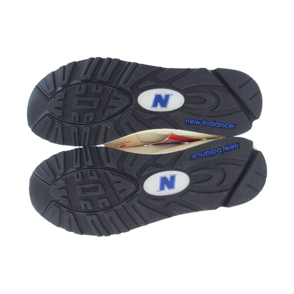 NEW BALANCE ニューバランス M990WB2 990 V2 ヌバック フルグレインレザー メッシュ ローカット スニーカー マルチカラー系 27cm【極上美品】【中古】