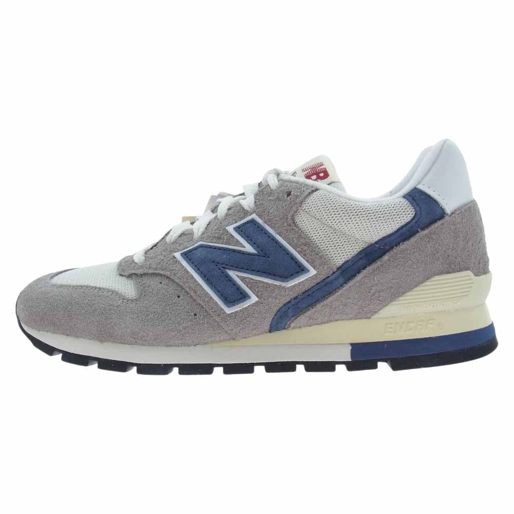 NEW BALANCE ニューバランス U996TE 996 USA製 BY TEDDY SANTIS GRAY スエード メッシュ テディ サンティス グレー スニーカー グレー系 27cm【新古品】【未使用】【中古】