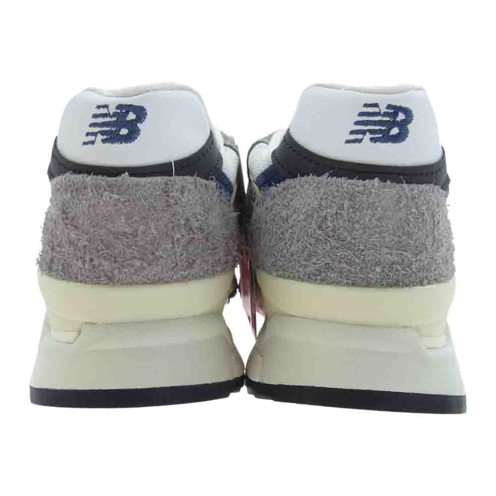 NEW BALANCE ニューバランス U998TA 998 USA製 BY TEDDY SANTIS GRAY スエード メッシュ テディ サンティス グレー スニーカー グレー系 27cm【新古品】【未使用】【中古】