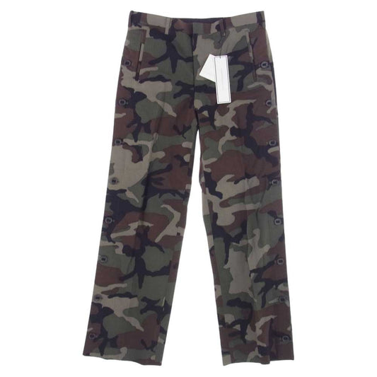 JOHN LAWRENCE SULLIVAN ジョンローレンスサリバン 17SS 2A001 17-09 CAMOFULAGE SIDE BUTTON PANTS カモフラージュ サイド ボタンパンツ 38【極上美品】【中古】