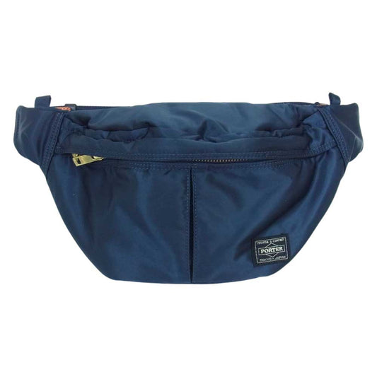 PORTER ポーター 622-76629 TANKER WAIST BAG タンカー ウェスト バック ネイビー系【美品】【中古】