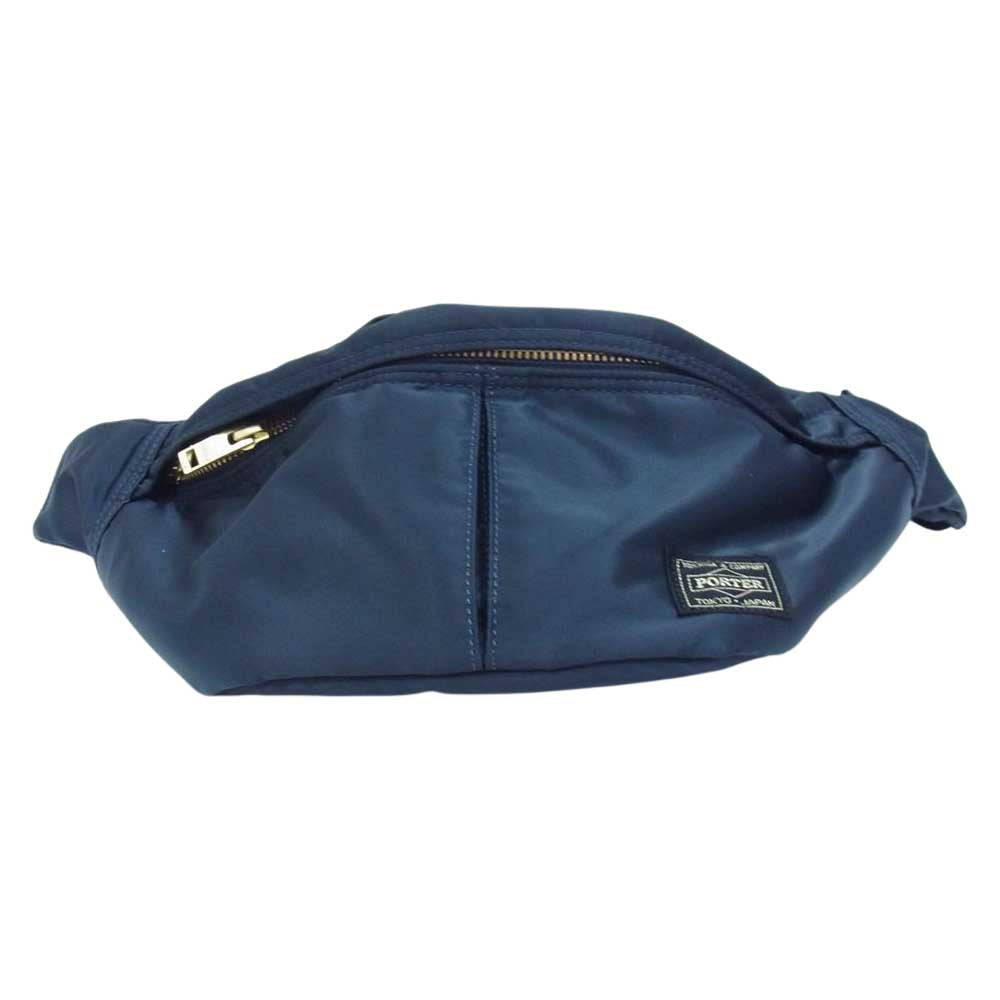 PORTER ポーター 622-76629 TANKER WAIST BAG タンカー ウェスト バック ネイビー系【美品】【中古】