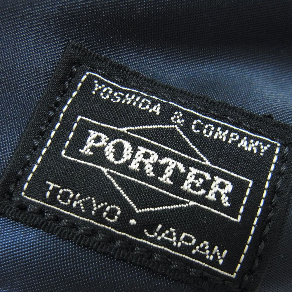 PORTER ポーター 622-76629 TANKER WAIST BAG タンカー ウェスト バック ネイビー系【美品】【中古】