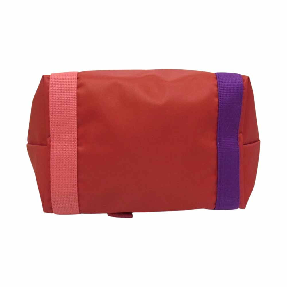 LONGCHAMP リプレイ ルプリアージュ トート バッグ レッド系【中古】