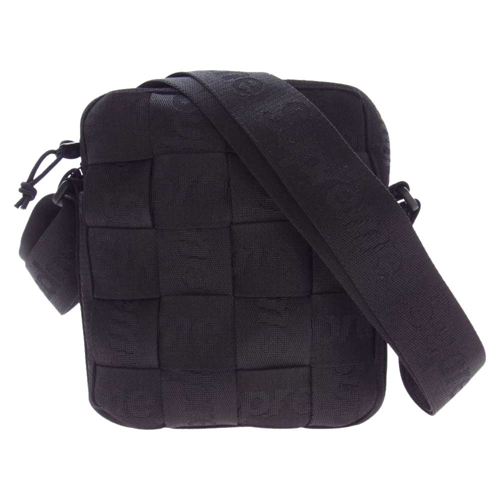 Supreme シュプリーム 23SS Woven Shoulder Bag ショルダー バッグ ブラック系【新古品】【未使用】【中古】