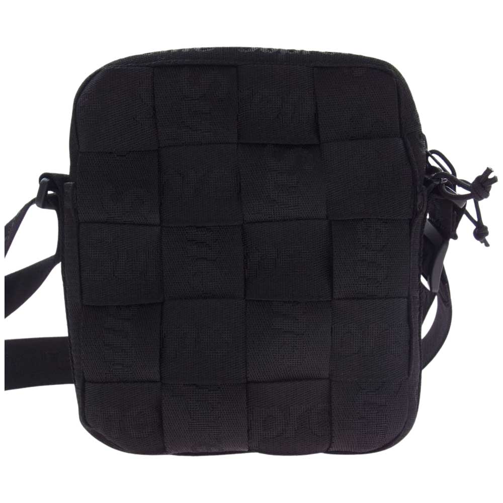 Supreme シュプリーム 23SS Woven Shoulder Bag ショルダー バッグ ブラック系【新古品】【未使用】【中古】
