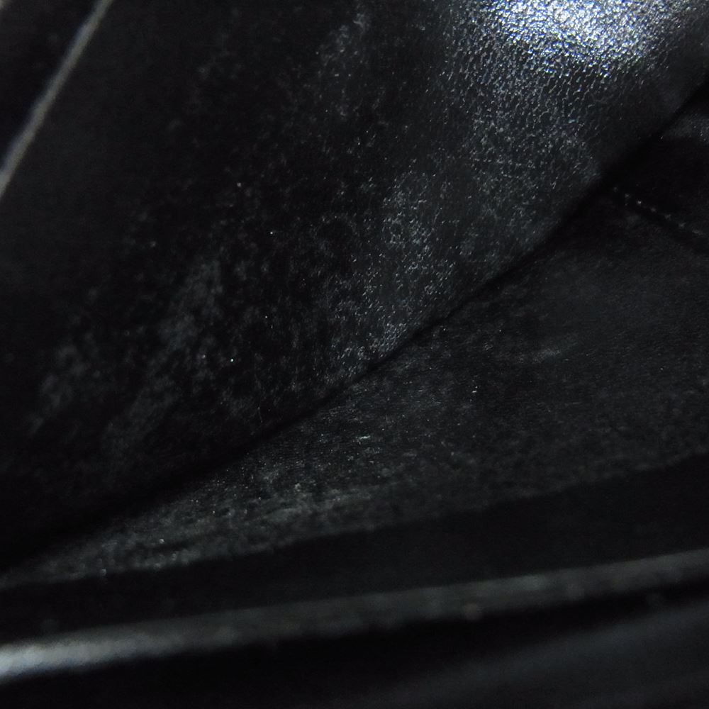 Yohji Yamamoto POUR HOMME ヨウジヤマモトプールオム HM-A01-733-1-03 レオパード ハラコレザー ラウンドジップ ミドルウォレット 財布 ブラウン系【中古】