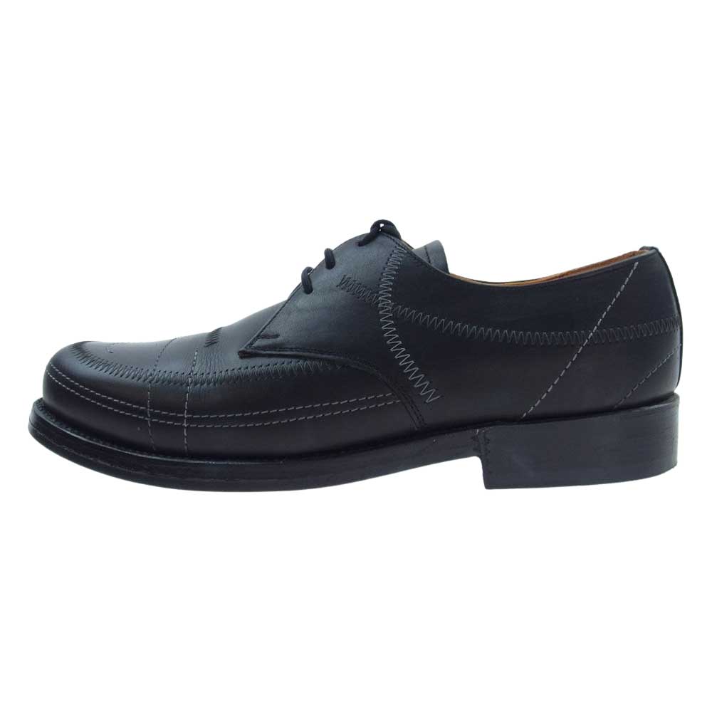 JUNYA WATANABE COMME des GARCONS MAN ジュンヤワタナベコムデギャルソンマン 20SS WE-K105-051-1-2 S × HEINRICH DINKELACKER ハインリッヒディンケラッカー ドレス シューズ ブラック系 42 UK8【中古】
