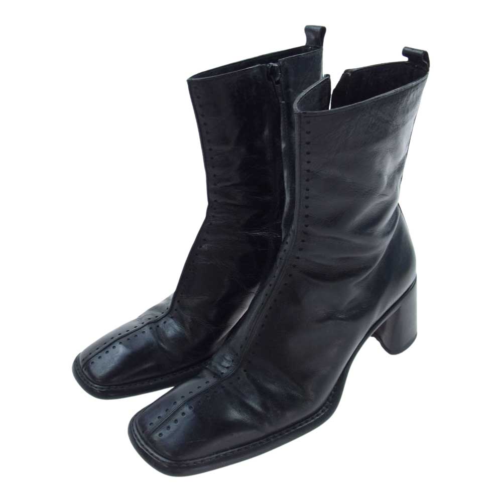 コスチュームナショナル costume national サイド ジップ ブーツ ブラック系 37【中古】