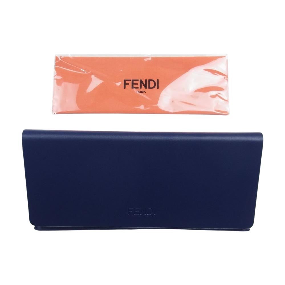 FENDI フェンディ FF0458/G/S Square Sunglasses サングラス アイウェア イエロー イエロー系 52□23-150【中古】