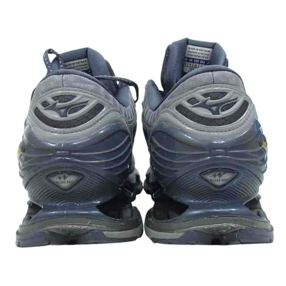 ミズノ J1GC200058 WAVE PROPHECY 9 ウエーブ プロフェシー 9 スニーカー グレー系 28cm【中古】