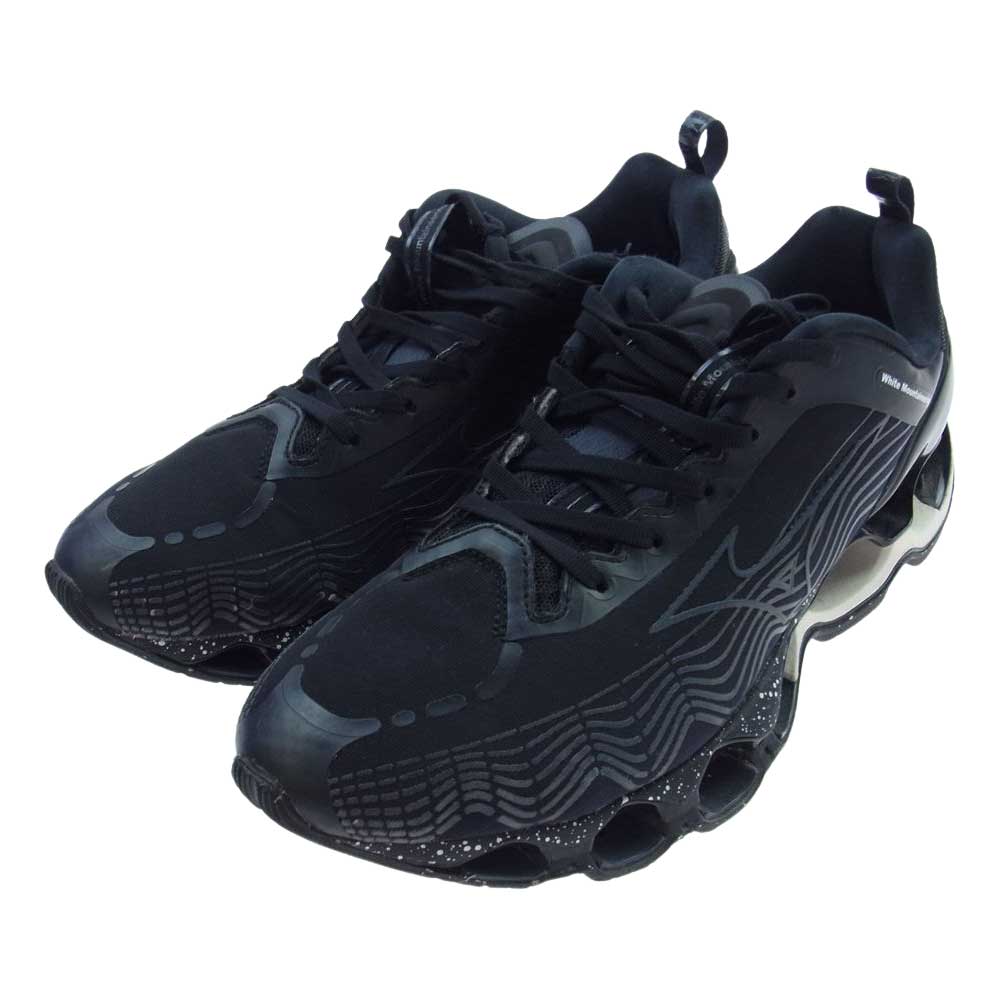 ミズノ D1GD211801 × White Mountaineering ホワイト マウンテニアリング  Prophecy プロフェクシー スニーカー ブラック系 28cm【中古】