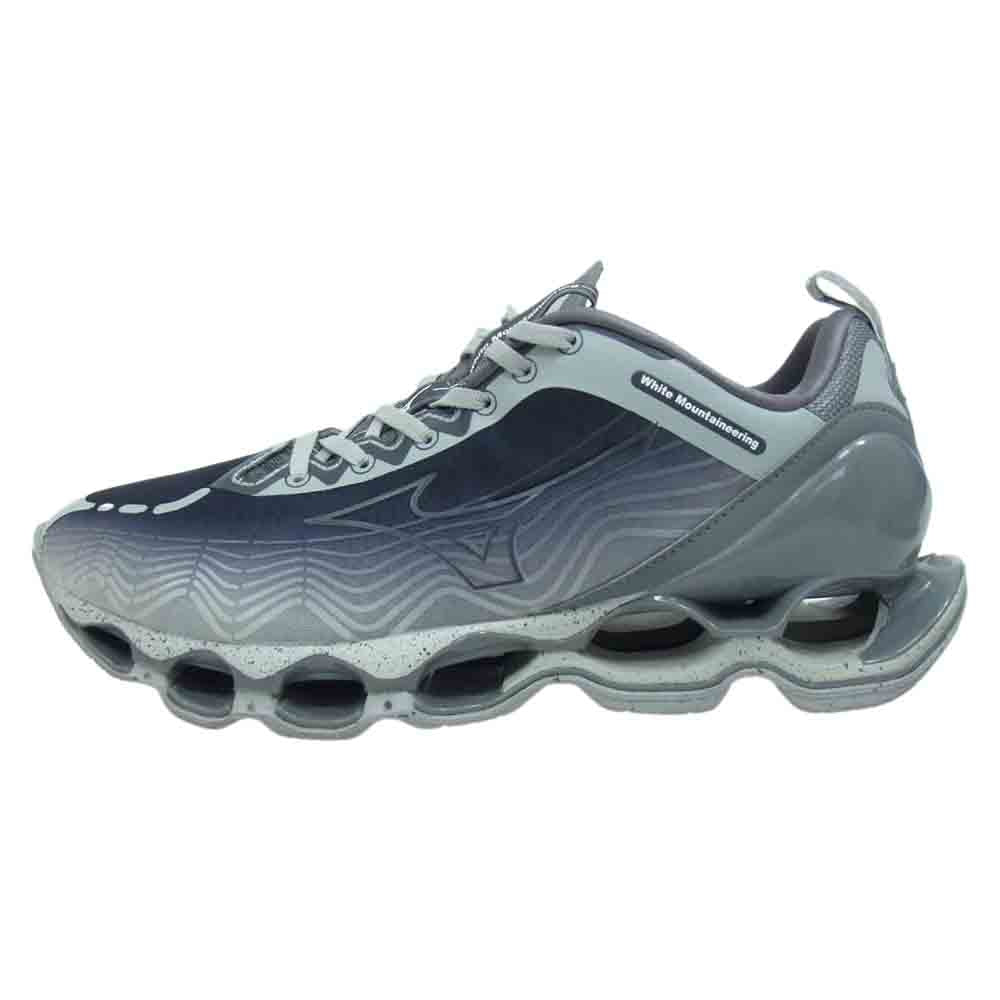 ミズノ D1GD211802 × White Mountaineering ホワイト マウンテニアリング Prophecy プロフェクシー スニーカー グレー系 28cm【中古】